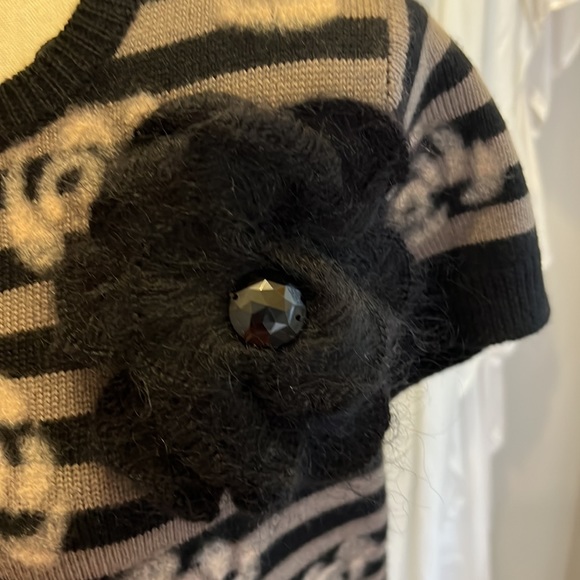 Manoush capped sleeve wool - Picture 2 of 6